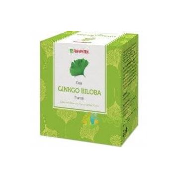 Ceai Ginkgo biloba - frunze - 75g - Parapharm