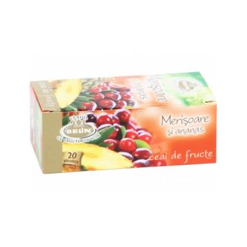 Ceai Belin cu merisoare & ananas, 20 doze