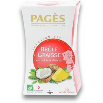 Ceai BIO pentru arderea grasimilor (cocos, ananas) Pages