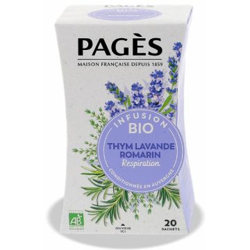 Ceai BIO pentru respiratie din cimbru, lavanda si rozmarin Pages