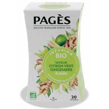 Ceai BIO pentru revigorare (lamaie verde, ghimbir) Pages