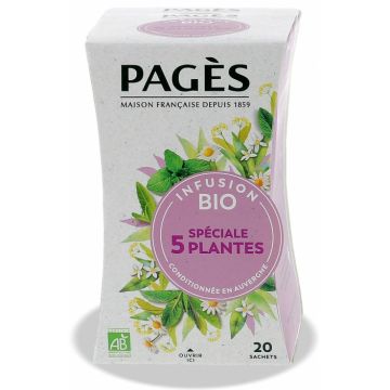 Ceai BIO stare de bine din 5 plante speciale Pages