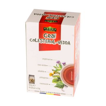 Ceai Colesterol 50g 20dz, Vedda