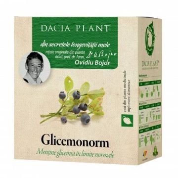 Ceai Glicemonorm 50g - Dacia Plant