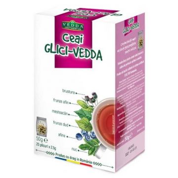 Ceai Glici 50g 20dz, Vedda