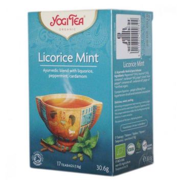 CEAI LEMN DULCE si MENTA 17pl ECO-BIO - Yogi Tea