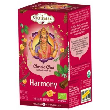 Ceai Shotimaa Chakras - Harmony - chai clasic eco-bio 16dz - Shotimaa