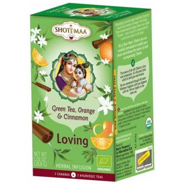 Ceai Shotimaa Chakras - Loving – ghimbir, portocala si scortisoara eco-bio 16dz - Shotimaa