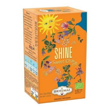 Ceai Shotimaa Sundial - Shine - sweet chai eco-bio 16dz - Shotimaa