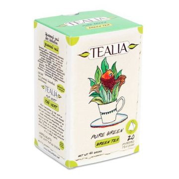 Ceai verde - Pure Ceylon 20pl - TEALIA - SECOM