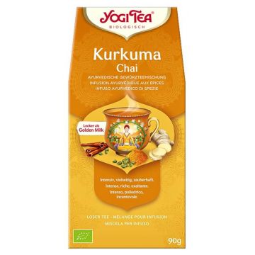 Ceai bio curcuma chai, 90g - Yogi Tea