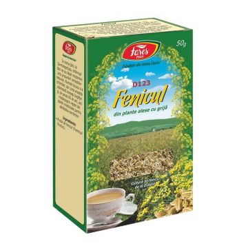 Ceai de fenicul, D123, 50g - Fares