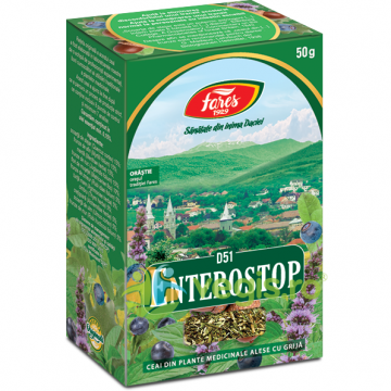 Ceai Enterostop (Fost Antidiareic) 50g