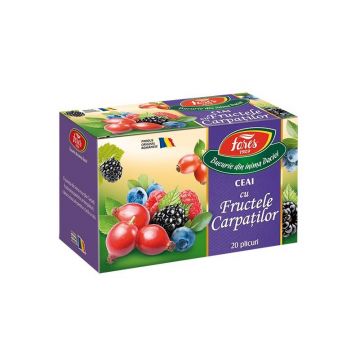 Ceai Fructele Carpatilor, Aromfruct, 20plicuri - Fares