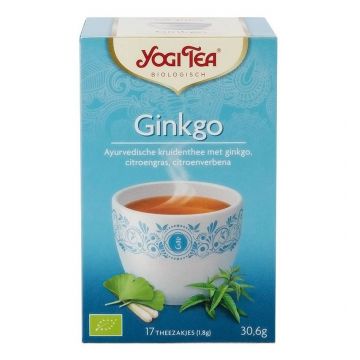 Ceai Ginkgo 17pl ECO-BIO - Yogi Tea
