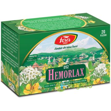 Ceai Hemorlax (Antihemoroidal) 20dz