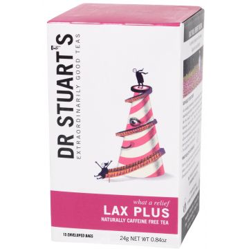 Ceai LAX PLUS, 15plicuri - Dr. Stuarts