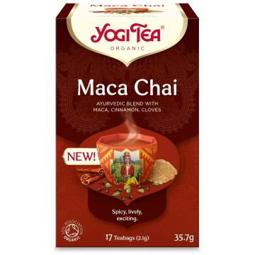Ceai Maca Chai, eco-bio, 17pl, Yogi Tea