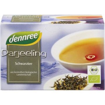 Ceai negru Darjeeling, eco-bio, 20plicuri - Dennree