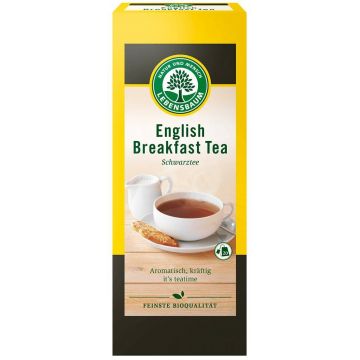 Ceai negru English Breakfast, eco-bio, 40g - Lebensbaum