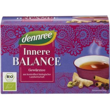 Ceai pentru echilibru interior, eco-bio, 20plicuri - Dennree