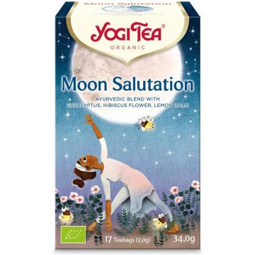 Ceai Salutul Lunii, Moon salutation, 17 pliculete a 2g - Yogi Tea
