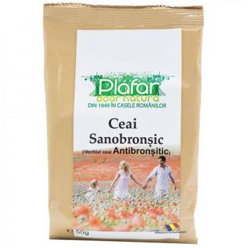 Ceai Sanobronsic, 50g - Plafar
