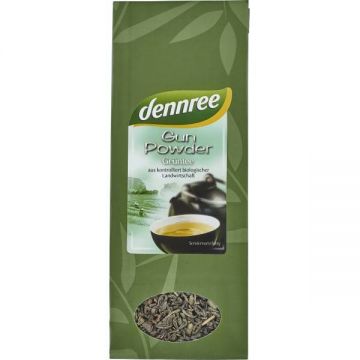 Ceai verde Gun Powder, eco-bio, 100g - Dennree