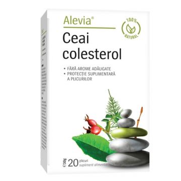 Alevia ceai colesterol - 20 plicuri