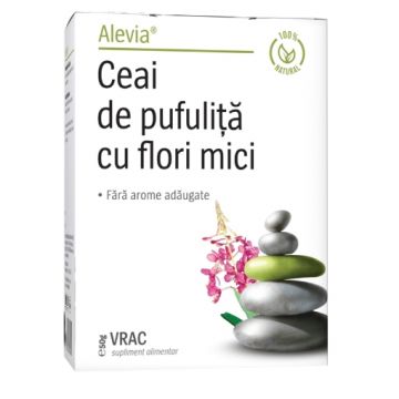 Alevia ceai de pufulita cu flori mici - 50 grame