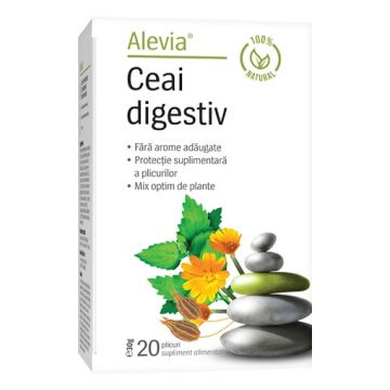 Alevia ceai digestiv - 20 plicuri