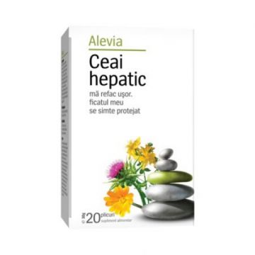 alevia ceai hepatic ctx 20 pl