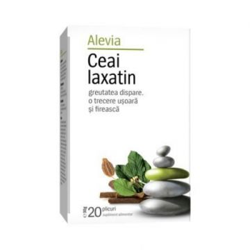 alevia ceai laxatin ctx20 pl