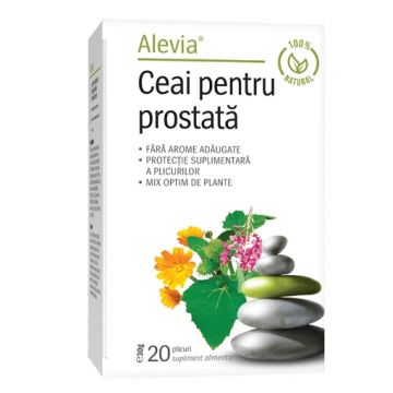 Alevia ceai pentru prostata - 20 plicuri