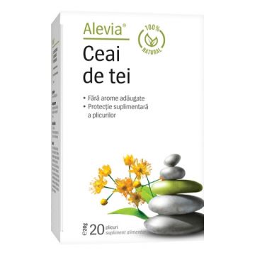 alevia ceai tei ctx 20 pl