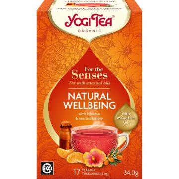 CEAI CU ULEI ESENTIAL, NATURAL WELLBEING, BIO 34G YOGI TEA