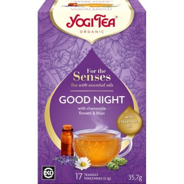 CEAI CU ULEI ESENTIAL, NOAPTE BUNA, BIO 35.7G Yogi Tea