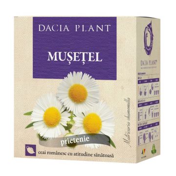 Ceai de musetel, 50g, Dacia Plant Ceai de musetel, 50g, Dacia Plant