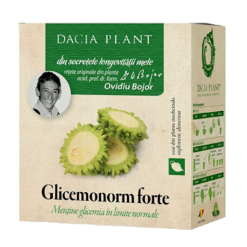 Ceai Glicemonorm Forte, 50g, Dacia Plant Ceai Glicemonorm Forte, 50g, Dacia Plant