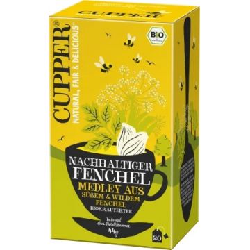 Ceai infuzie fenicul Eco, 44g, Cupper