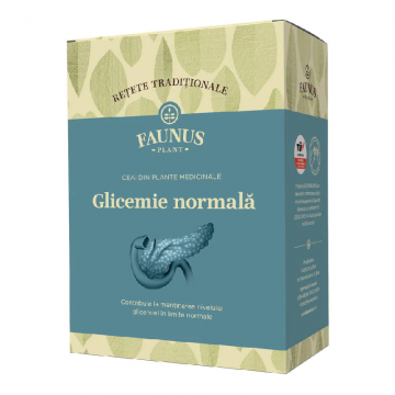 Ceai Retete Traditionale Glicemie normala, 180 g, Faunus Plant