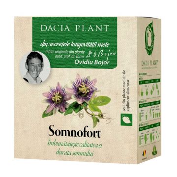Ceai somnofort, 50g, Dacia Plant Ceai somnofort, 50g, Dacia Plant