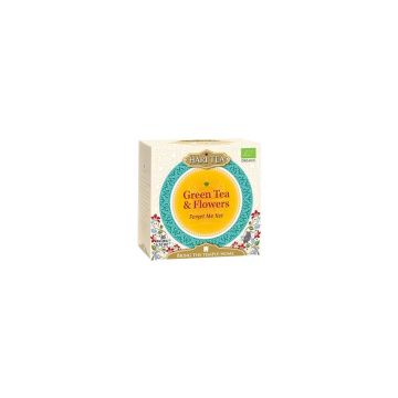 Ceai verde si flori bio Forget me not, 10 plicuri, Hari Tea