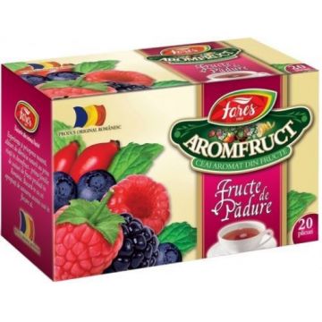 fares aromfruct ceai fructe de padure x 20 plicuri