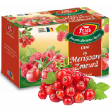 fares ceai aromfruct zmeura+merisoare ctx20 pl