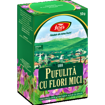 Fares ceai de pufulita cu flori mici - 50 grame