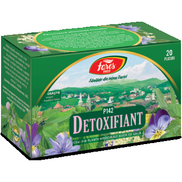 Fares ceai detoxifiant - 20 plicuri