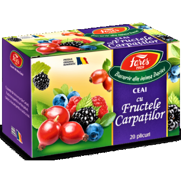 fares ceai fructele carpatilor x 20 plicuri