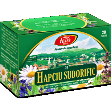Fares ceai hapciu sudorific - 20 plicuri