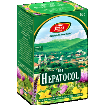 Fares Ceai Hepatocol - 50 Grame